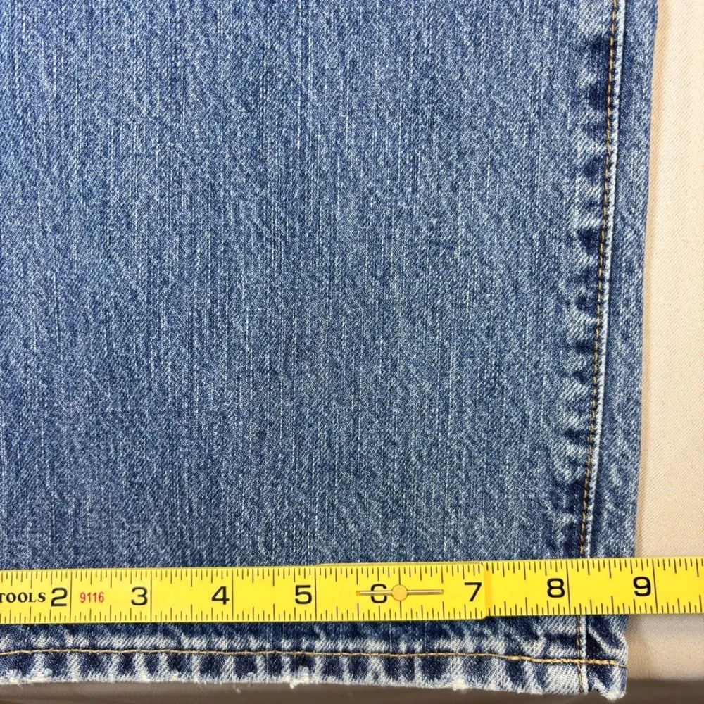 Polo Ralph Lauren Jeans Mens 38x32 Medium Wash Straight Leg Denim Casual A576